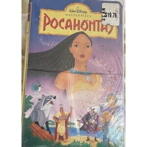 Pocahontas (VHS) Walt Disney Masterpiece VHS sealed and in shrink wrap